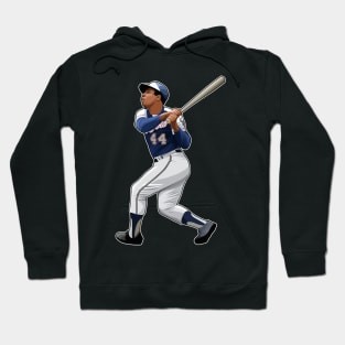 Hank Aaron #14 Swings Legend Hoodie